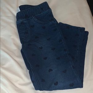 Little girls heart jeans!
